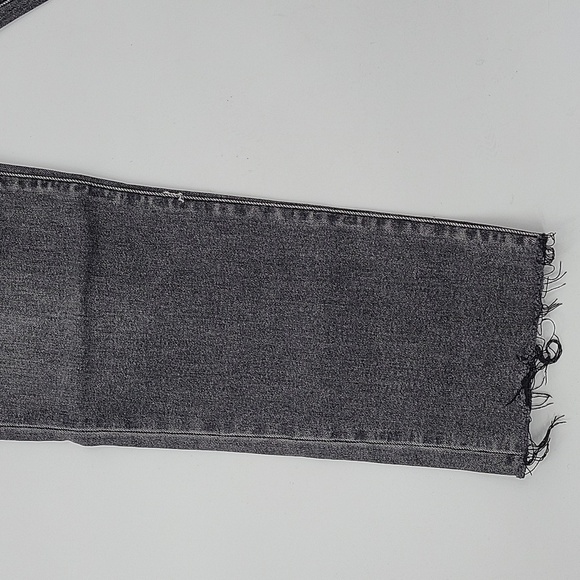 Gray Jeans-High Rise Oasis Vintage Straight Up by Daze Denim-Milkyway - Picture 9 of 16